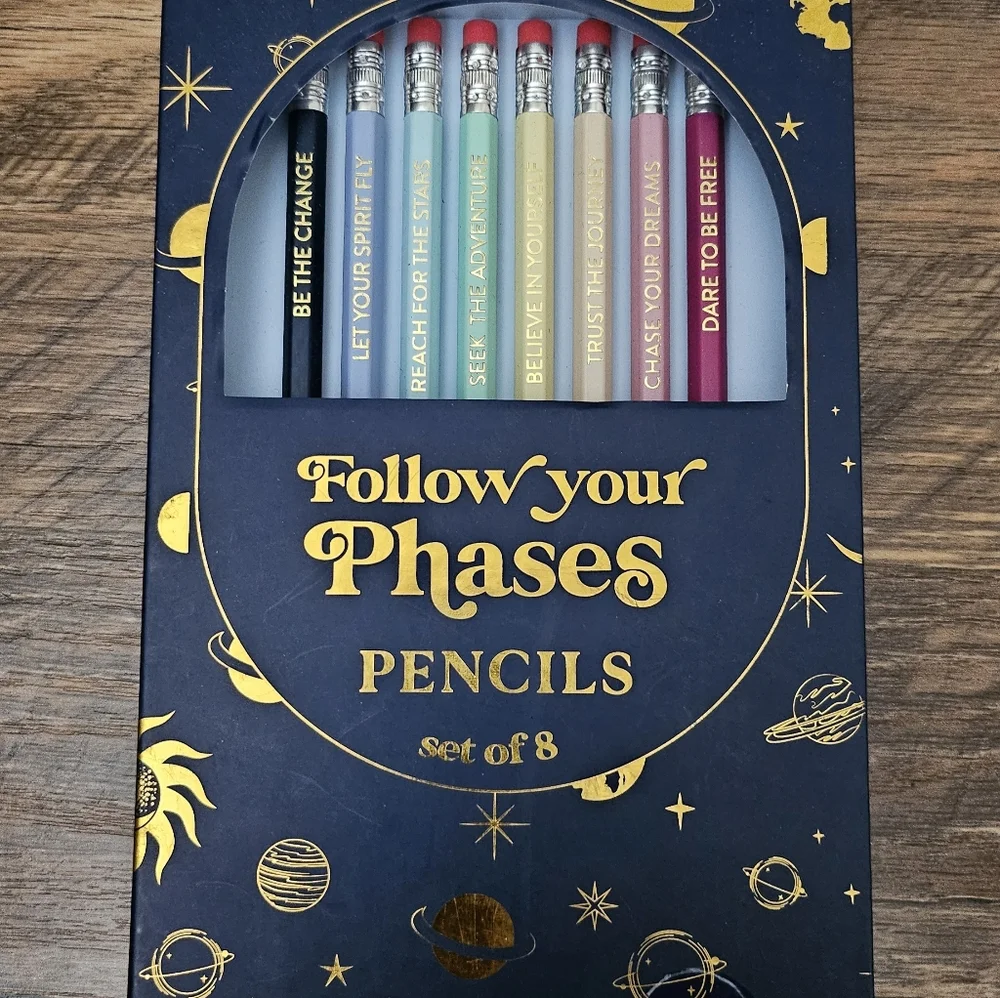 Follow Your Phases Pencil Set - Multicolor - Picture 2 of 3